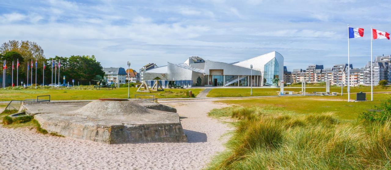 Studio avec loggia - à 200m de la plage - Parking Courseulles-sur-Mer Exterior foto