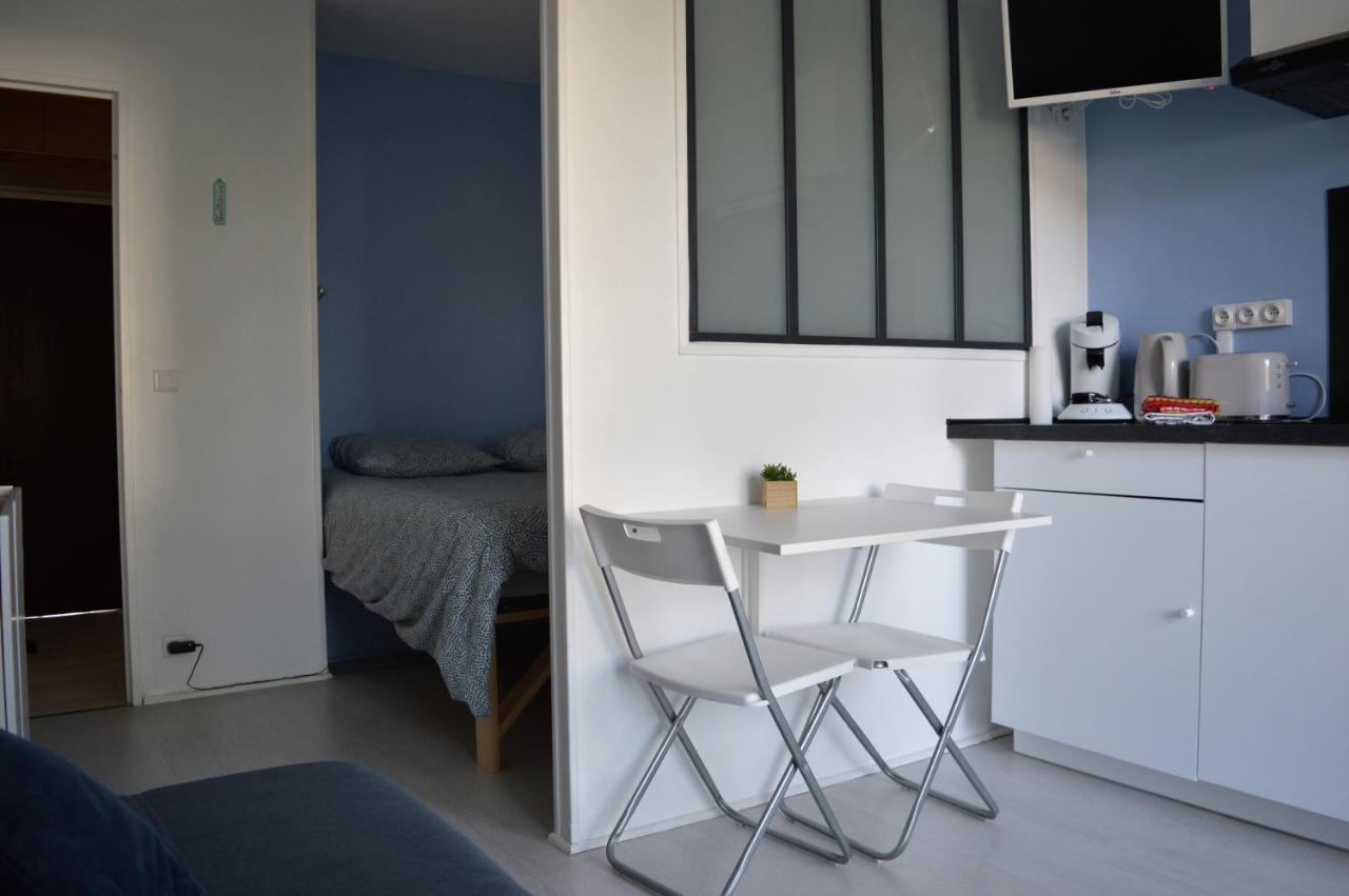 Studio avec loggia - à 200m de la plage - Parking Courseulles-sur-Mer Exterior foto